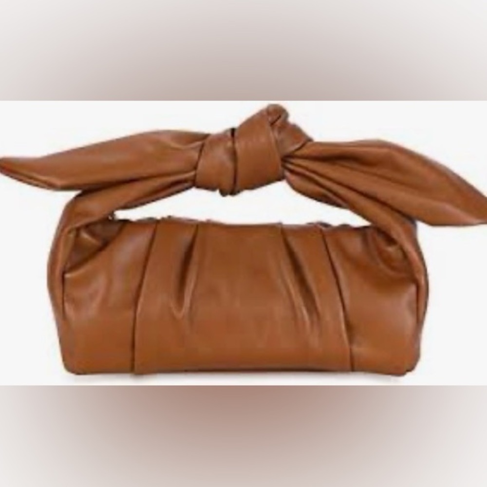 Pouch Dumpling Crossbody Knot Bow Tie Top Handle Bag